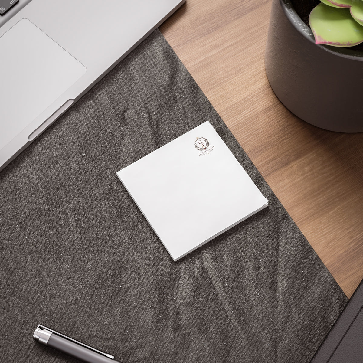 Personalized Crest Post-it Note Pad – Jacksonville Shield Sticky Notes