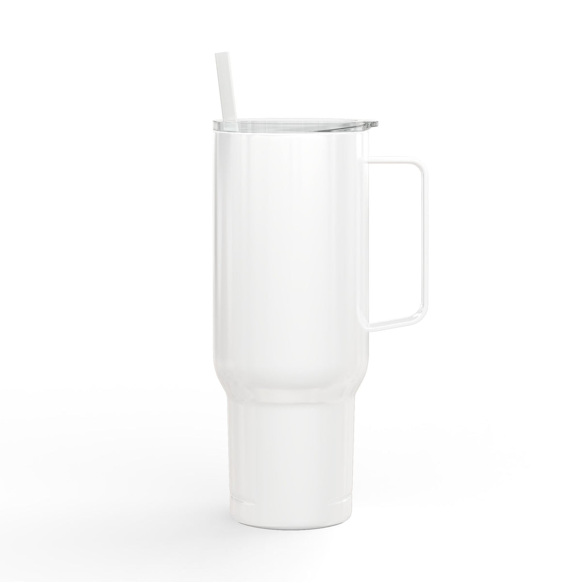 40oz Engraved Insulated Tumbler with Handle & Lid — Jacksonville Society Crest